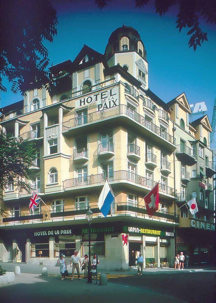 Hotel De La Paix Luzern Exteriör bild