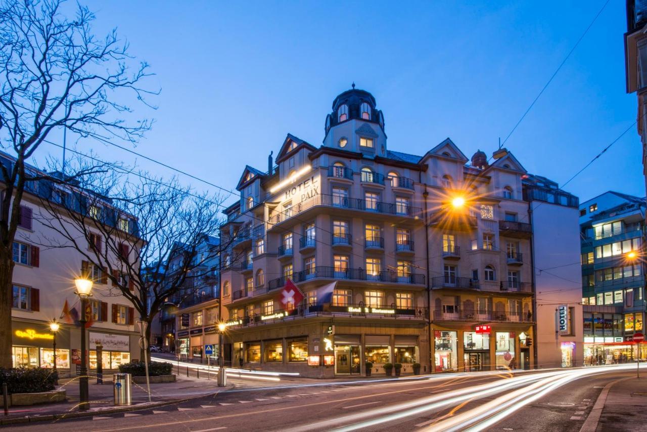 Hotel De La Paix Luzern Exteriör bild